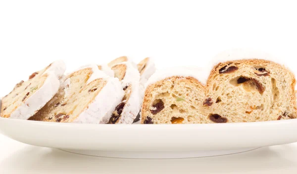 Stollen für Weihnachten — Stockfoto