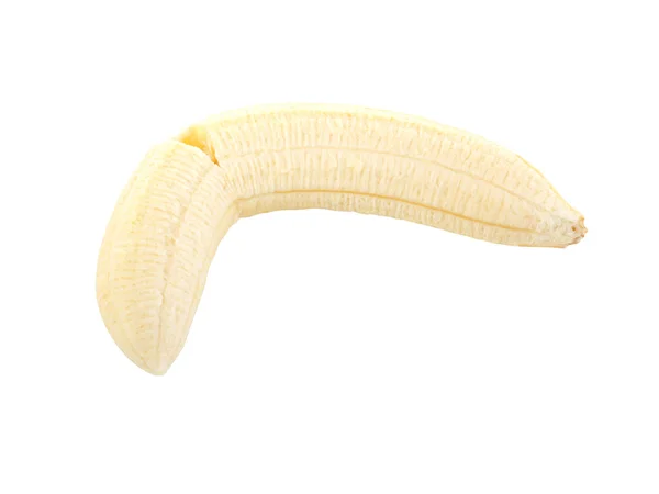 Geschälte Banane — Stockfoto
