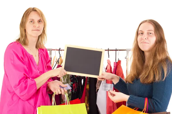 Em tour de compras — Fotografia de Stock