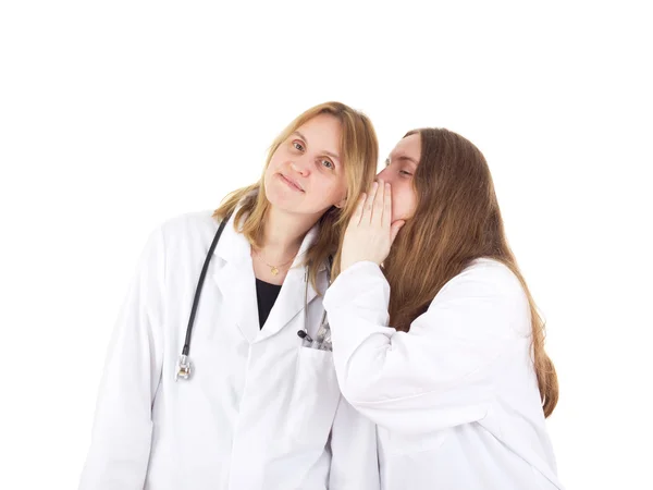 Dvě ženské lékaři — Stock fotografie