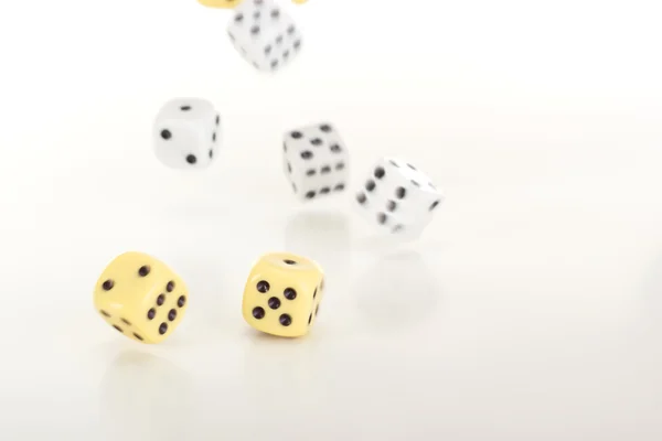 Throwing dice — Stock Photo, Image