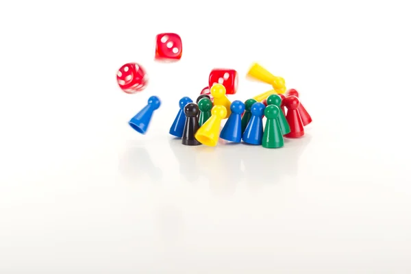 Throwing dice — Stock Photo, Image