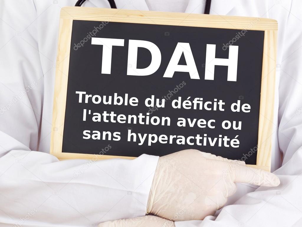Blackboard : ADHD : French language