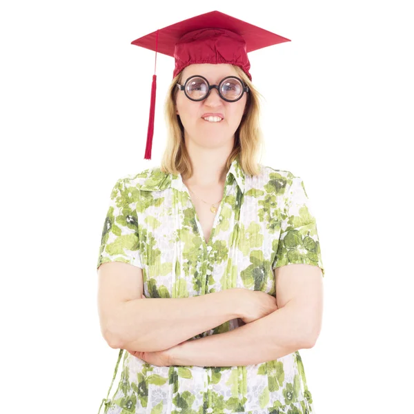 Female graduate — Stock Photo, Image