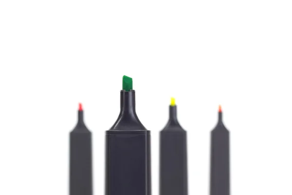 해야 녹색 형광펜? — 스톡 사진
