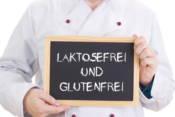 Laktosefrei und glutenfrei — Stock Photo, Image