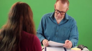 ofis çalışanı görüşme