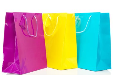 Shopping bags on shopping tour