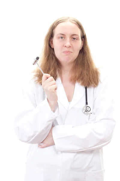 Medico femminile pronto a lavorare — Foto Stock