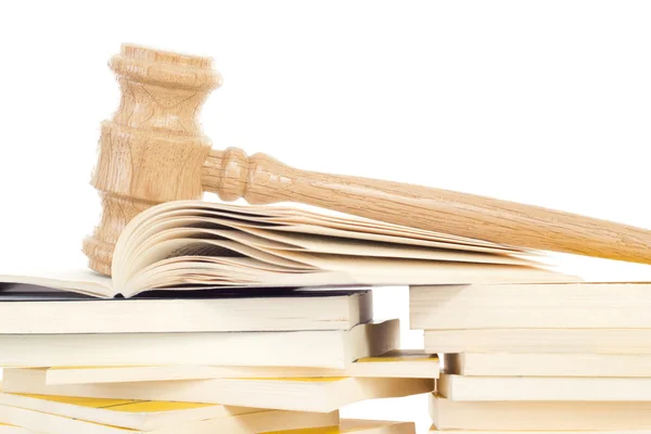 Studying jurisprudence to become judge — Stock Photo, Image