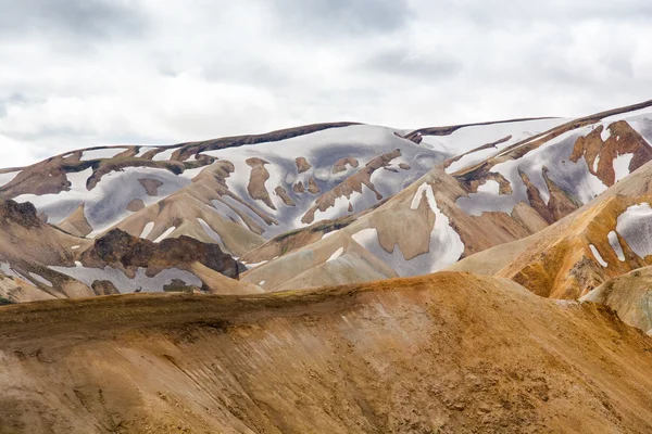 Góry landmannalaugar — Zdjęcie stockowe