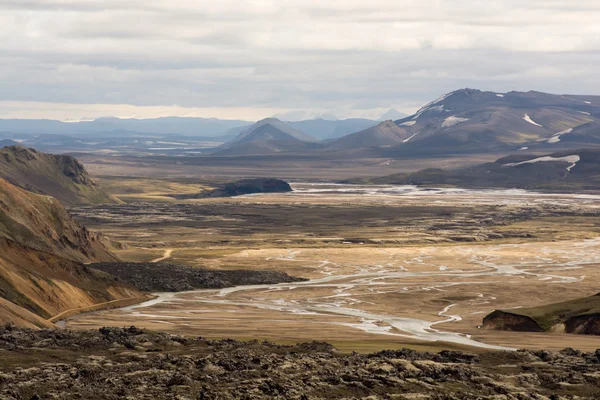 De rivier Tungnaa — Stockfoto