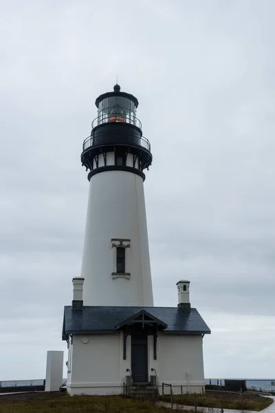 Yaquina Hlavu Maják Pobřeží Oregonu — Stock fotografie