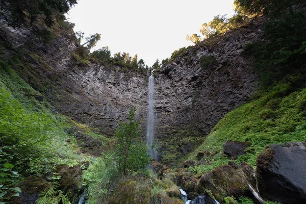 Panoramic View Watson Falls Oregon — Stock Photo, Image