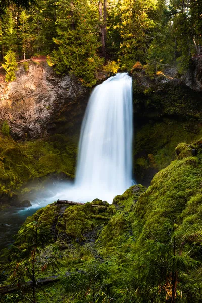 Sahalie Falls Mckenzie River Central Oregon — Stock Photo, Image