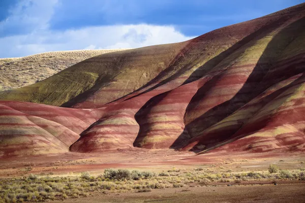 Vista Cerca Colina Pintada Monumento Nacional John Day — Foto de Stock