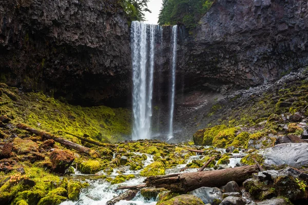 Tamanawas Cae Cerca Del Monte Capucha Oregon — Foto de Stock