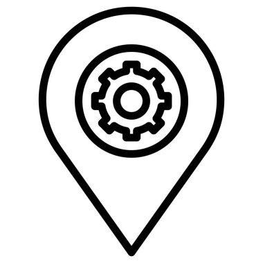 Tercihler Konumlandırılmış Vektör simgesi kolayca düzenlenebilir ya da değiştirilebilir