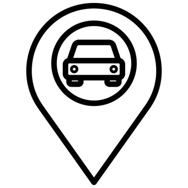 Kolayca değiştirebilen veya düzenleyebilen izole edilmiş vektör simgesi