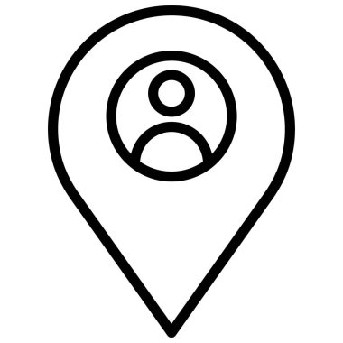 Kolayca değiştirebilen veya düzenleyebilen izole edilmiş vektör simgesi