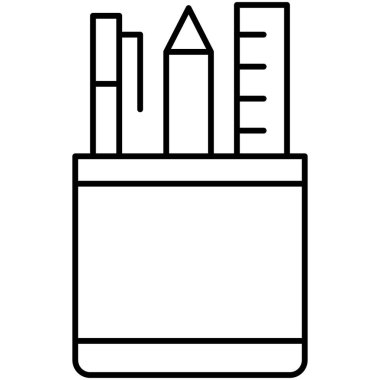 Kolayca düzenleyebilen ve düzenleyebilen durağan Vektör simgesi