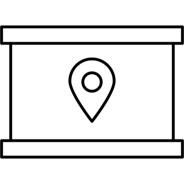 Kolayca değiştirebilen veya düzenleyebilen izole edilmiş vektör simgesi