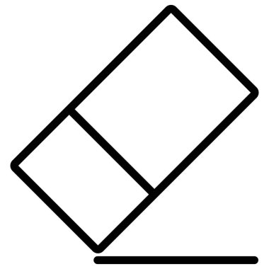 Kolayca değiştirebilen ya da düzenleyebilen Silici İzole Vektör simgesi