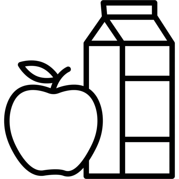 Milchflasche Isoliertes Vektor Symbol Das Leicht Geändert Oder Bearbeitet Werden — Stockvektor