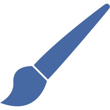 Kolayca değiştirebilen ya da düzenleyebilen izole edilmiş vektör simgesini fırçala