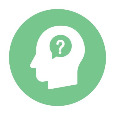 Faq izole Vektör simgesi kolayca düzenleyebilir ya da değiştirebilir