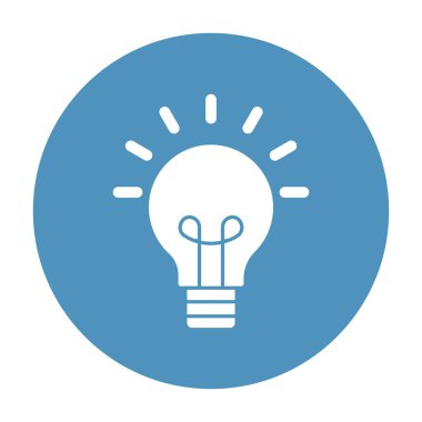 Kolayca değiştirebilen ya da düzenleyebilen Ampul İzole Vektör simgesi