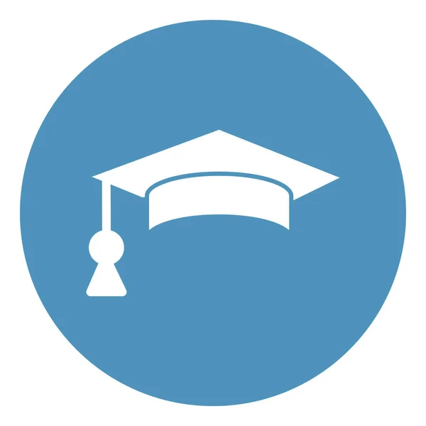 Graduation Cap Isolated Vector Icon Which Can Easily Modify Edit — Stock Vector
