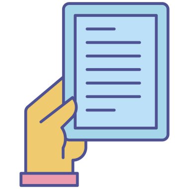 Kolayca düzenleyebilen ve düzenleyebilen Belgelendirilmiş Vektör simgesi