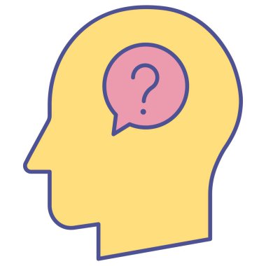 Faq izole Vektör simgesi kolayca düzenleyebilir ya da değiştirebilir