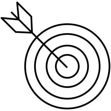 Kolayca değiştirebilen ya da düzenleyebilen izole edilmiş vektör simgesini hedef al