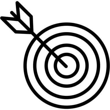 Kolayca değiştirebilen ya da düzenleyebilen izole edilmiş vektör simgesini hedef al