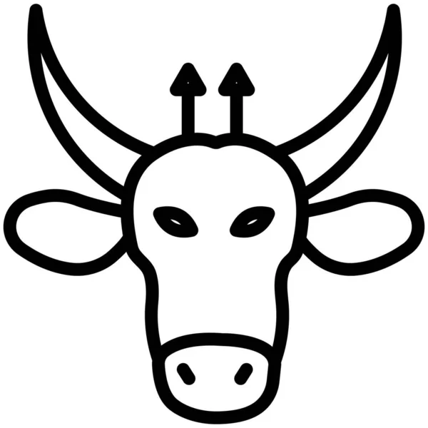 Bull Market Isolated Icône Vectorielle Qui Peut Facilement Modifier Modifier — Image vectorielle