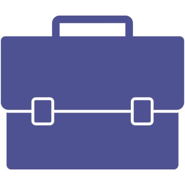 Kolayca düzenleyebilen ve düzenleyebilen Evrak Çantası İzole Vektör simgesi