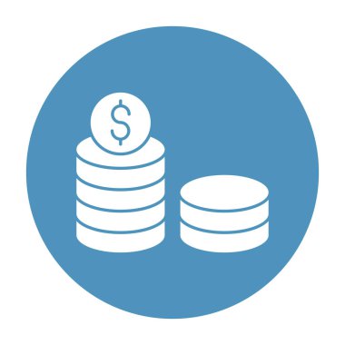 Kolayca düzenleyebilen ve düzenleyebilen Dolar İzole Vektör simgesi