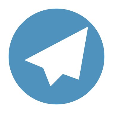 kağıt düzlem izole Vektör simgesi kolayca düzenleyebilir veya değiştirebilir