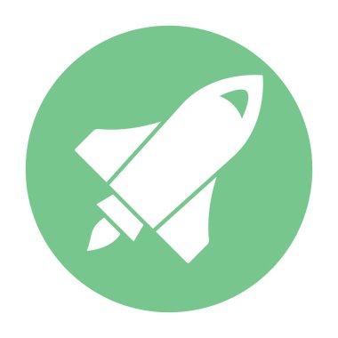 Kolayca değiştirebilen ya da düzenleyebilen izole edilmiş vektör simgesini başlat