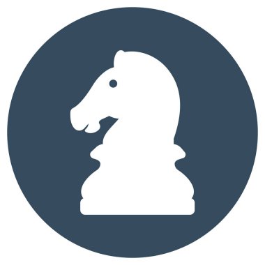 Satranç İzole Vektör simgesi kolayca düzenleyebilir ya da değiştirebilir