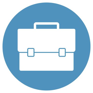 Kolayca düzenleyebilen ve düzenleyebilen Evrak Çantası İzole Vektör simgesi