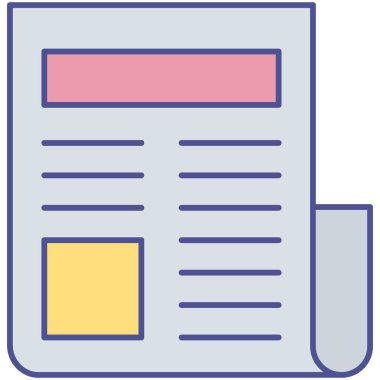 Kolayca düzenleyebilen ve düzenleyebilen Madde İzole Vektör simgesi