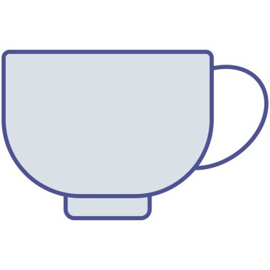 Kolayca değiştirebilen ya da düzenleyebilen izole edilmiş çay vektörü simgesi