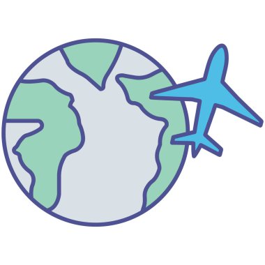 Kolayca değiştirebilen veya düzenleyebilen izole edilmiş turizm vektörü simgesi