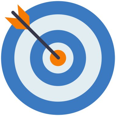 Kolayca değiştirebilen ya da düzenleyebilen izole edilmiş vektör simgesini hedef al