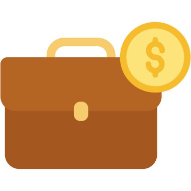  İş çantası Kolayca düzenleyebilen ya da düzenleyebilen izole edilmiş Vektör simgesi