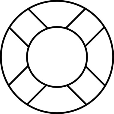 Yaşam Kurtarıcı İzole Vektör simgesi kolayca düzenleyebilir ya da değiştirebilir