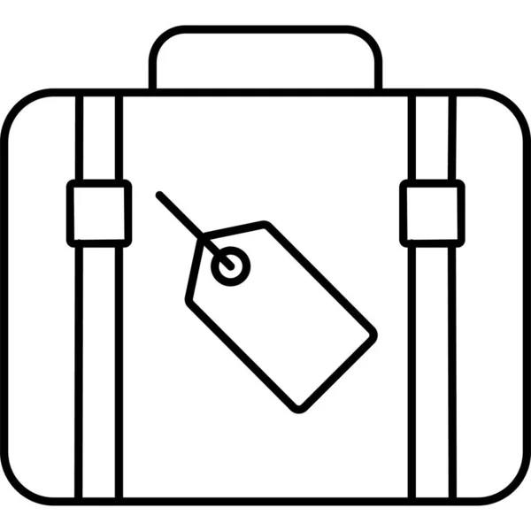 Briefcase Isolated Vector Icon Which Can Easily Modify Edit — Stock Vector